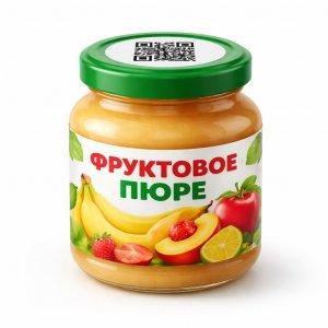 Честный знак на фруктовое пюре