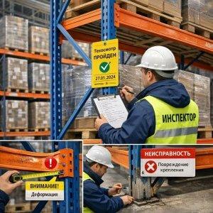 Освидетельствование стеллажей
