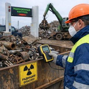 Радиационный контроль металлолома