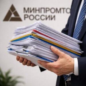 Сертификат СТ-1 для Минпромторга